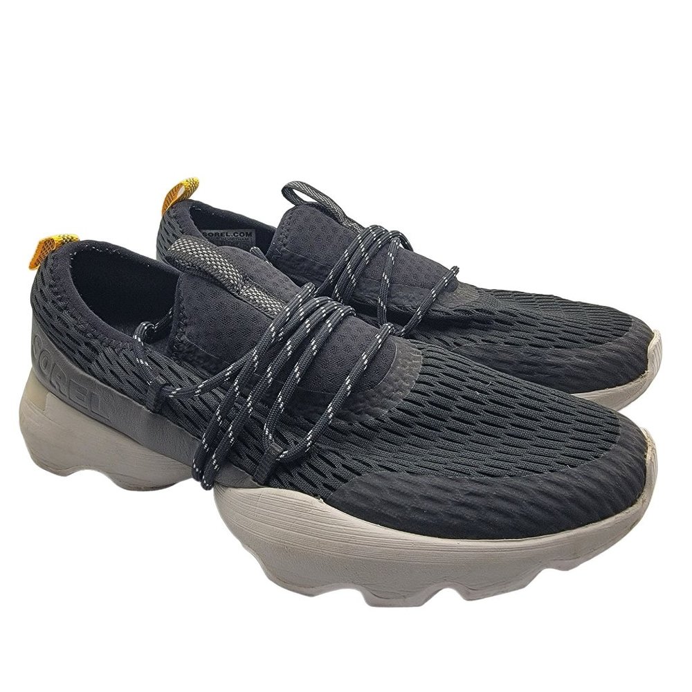 Sorel Kinetic Impact Womens 7.5 Black Athletic Running Walking Shoes NL4694-010